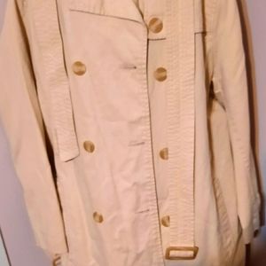 Womens 2XL White Stag Ladies Tan Duster/Rain Coat